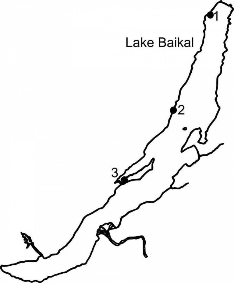 байкал на карте россии черно белая раскраска