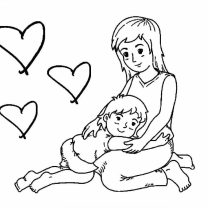 Мама с ребенком #1